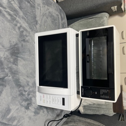電子レンジとオーブントースターのセット
