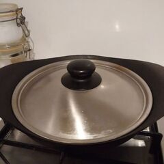 柳宗理 南部鉄器 グリルパン 22cm（ステンレス蓋付き） 