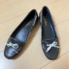 ◆コールハーン◆モカシンレザーシューズ♪２４㎝