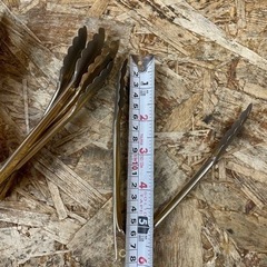 C(6449)② EBM ステンレス トング 5本 18cm ミニ 調理器具 調理用 厨房用 業務用 飲食店 店舗用 まとめての画像