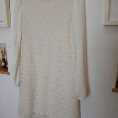 persodea レースたっぷりワンピースの画像