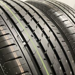 新車外し 納車前外し 23年製 YOKOHAMA ADVAN V03 225/60R18 18インチ 夏タイヤ 4本 40アルファード/ヴェルファイア ハリアー等　(MTE623) クレジットカード QRコード決済可能の画像
