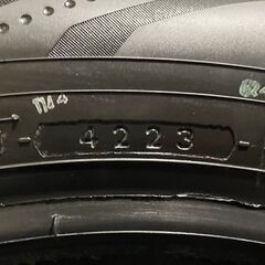 新車外し 納車前外し 23年製 YOKOHAMA ADVAN V03 225/60R18 18インチ 夏タイヤ 4本 40アルファード/ヴェルファイア ハリアー等　(MTE623) クレジットカード QRコード決済可能の画像