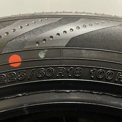 新車外し 納車前外し 23年製 YOKOHAMA ADVAN V03 225/60R18 18インチ 夏タイヤ 4本 40アルファード/ヴェルファイア ハリアー等　(MTE623) クレジットカード QRコード決済可能の画像