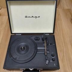 オンキョートランク型レコードプレーヤーOCP-01の画像