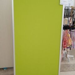★ジモティ割あり★  パーテーション 緑 H180×D40×W2...