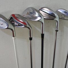 ゴルフ　ウェッジ５本まとめて２５００円　ユースド　１本レディース...
