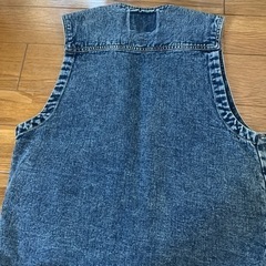 【Fuji Mark】ヴィンテージ 
アウトドア デニムベスト フィッシングベスト Mの画像