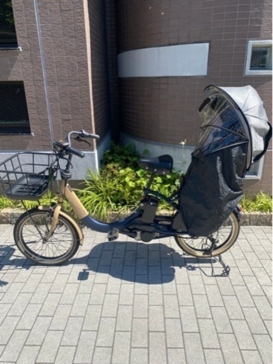 2023/パナソニック/ギュットクルーム
R  EX オートキー付　後ろのせ　レインカバー付き