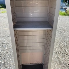 プラスチック製屋外収納庫　家具 収納家具の画像