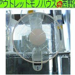 壁掛け式扇風機 ホワイト おおたけ OTK-CW318FR リモ...