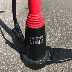 BRIDGESTONE手動 空気入れ スマートポンプ 赤 の画像