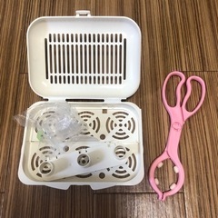 〈取引先決定〉ピジョン pigeon 電子レンジスチーム＆薬液消毒ケースの画像