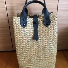 靴/バッグ バッグ トートバッグカゴバッグ　籠