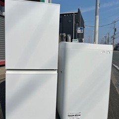 福岡市配送設置無料　21年製　冷蔵庫、洗濯機セット