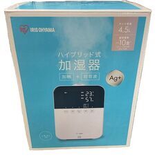 IRIS OHYAMA ハイブリッド式加湿器 HDK-35-W ホワイト 2020年製 アイリスオーヤマの画像