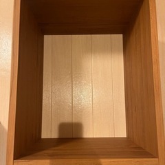 オープンボックス　本棚の画像