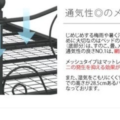 姫系 家具 ベッド シングルベッド フレームのみ スチール製の画像
