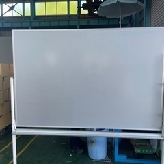 （取引成立）特大ホワイトボード（片面プロジェクター対応）