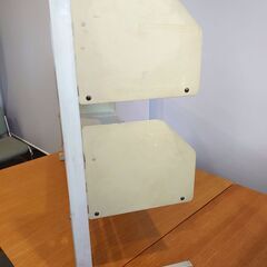 【中古ランクC】スチール製 机上ラック・デスクラック 2段 W810cmの画像