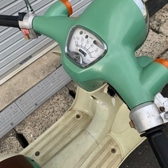 ホンダ原付AF24ジョルノ 50cc 2スト新品タイヤ&ブレーキ他多数パーツの画像