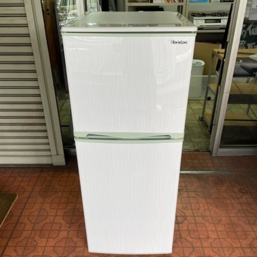 Elabitax 138L 2ドア 冷凍冷蔵庫 2017年製 ER-147 (リピプラ) 畦野の 