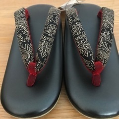 【決まりました】【未使用品】☆印伝 鼻緒 草履の画像