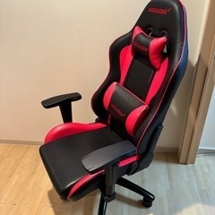 　AK RACING ゲーミングチェア　レッド