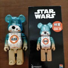 再お値下げ　ベアブリック400％　スターウォーズ特賞ＢＢ-8