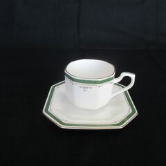 　　　　　　　カップ＆ソーサー２客セット（ウンガロ）カップ直径７...