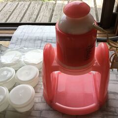 電動氷かき器（箱・説明書有）