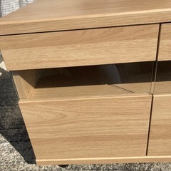 A-696　✿テレビボード　ベージュ　美品　収納チェストの画像