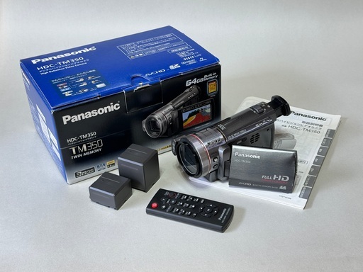 美品  Panasonic デジタルビデオカメラ HDC-TM350