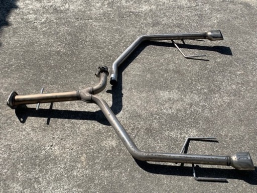 スリーキャッツ GRS184 180系クラウン 110Φオーバル 直管 ストレート マフラー