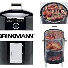 【新品未使用】ブリンクマン(BRINKMANN)スモーク&グリル燻製器 の画像