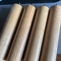 無印良品　木製脚26cm ４本組