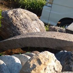 橋石 御影石　庭石の画像