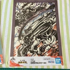 ワンピース1番くじポスター４種の画像