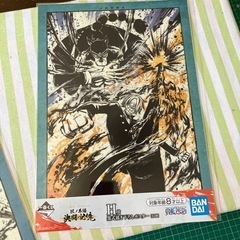 ワンピース1番くじポスター５種の画像
