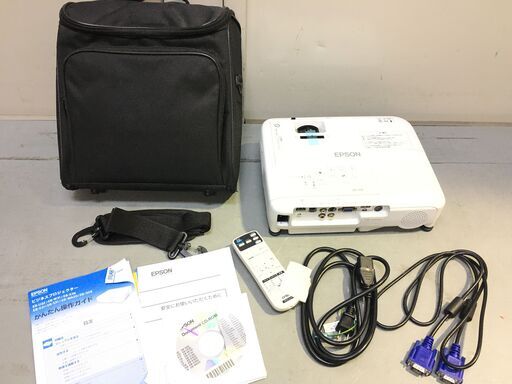 A1805　EPSON　エプソン　プロジェクター　EB-S04　LCD PROJECTOR　H716D リモコン付き