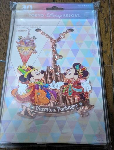 新品 ディズニーランド40周年限定　キーチェーン　ドリームゴーラウンド