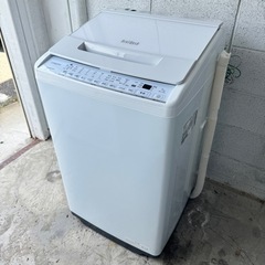 【美品】洗濯機　日立　HITACHI  　ビートウォッシュ　BW-V70G　7.0kg 　2022年製