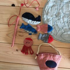 「魚釣り」　布　絵本　教材　ゲーム　児童　子供　の画像