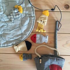 「魚釣り」　布　絵本　教材　ゲーム　児童　子供　の画像