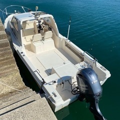 最終値下げ　★佐賀係留引継可★ アワー120h 2017年式 日産FSB700 プレジャーボート 電動トイレの画像