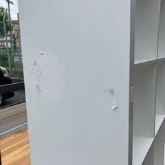 A-702✿IKEA　イケア　KALLAX カラックス シェルフユニット, ホワイト, 147x147 cmの画像