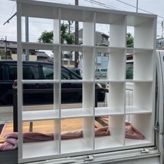 A-702✿IKEA　イケア　KALLAX カラックス シェルフ...