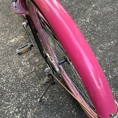 お話中です　自転車 クロスバイクの画像