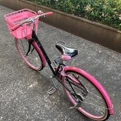 お話中です　自転車 クロスバイクの画像