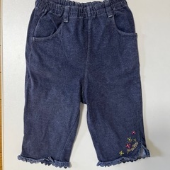 【値下げ！】PAPP 上下セット　１００〜１１０　女の子　花柄チュニックの画像